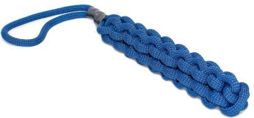 Schlepptau - L - blaublau mit schwarzen Punkten